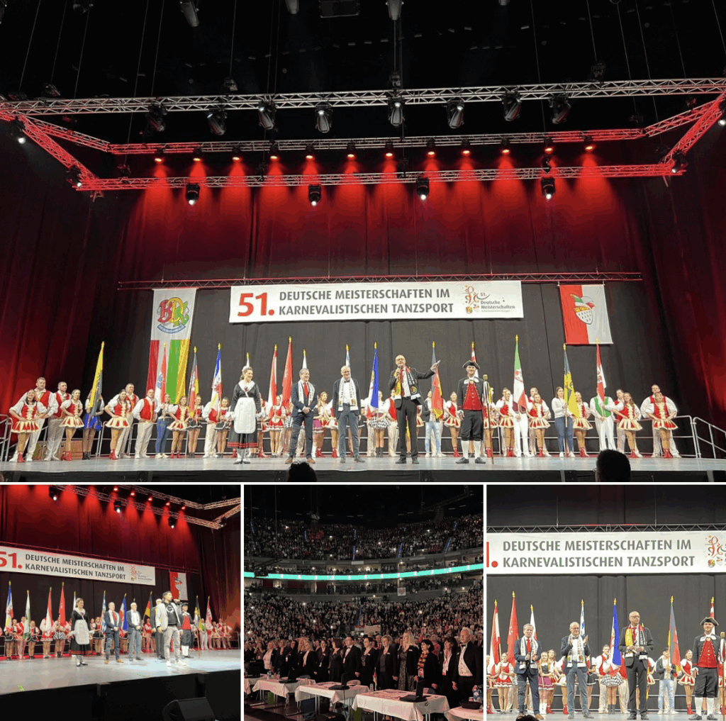  Deutsche Meisterschaften 2024 - Bund Deutscher Karneval Motiv 